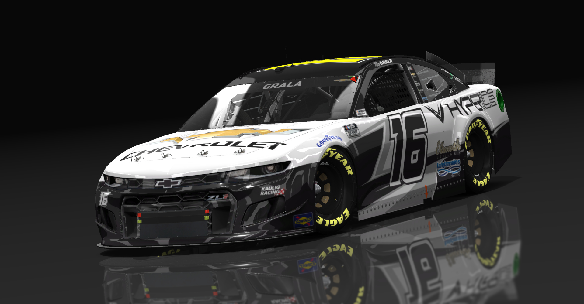 Chevrolet Camaro NASCAR '21, skin #16Kaz_Grala