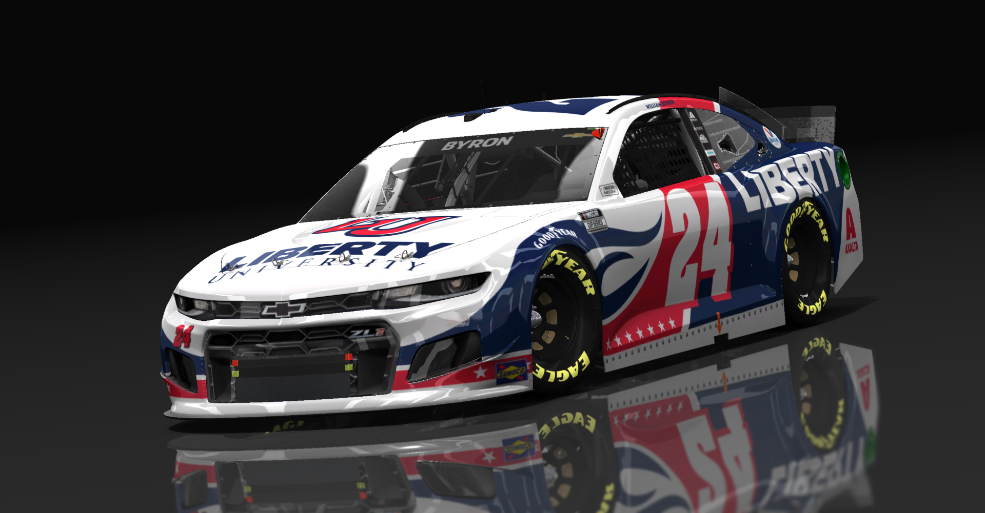 Chevrolet Camaro NASCAR '21, skin #24William_Byron