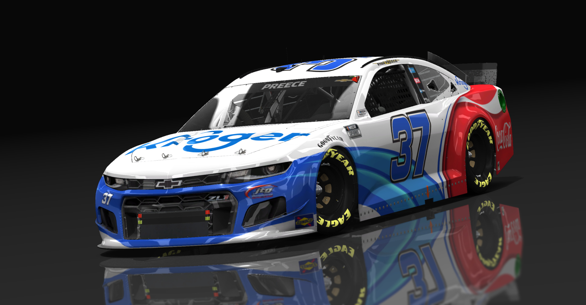 Chevrolet Camaro NASCAR '21, skin #37Ryan_Preece