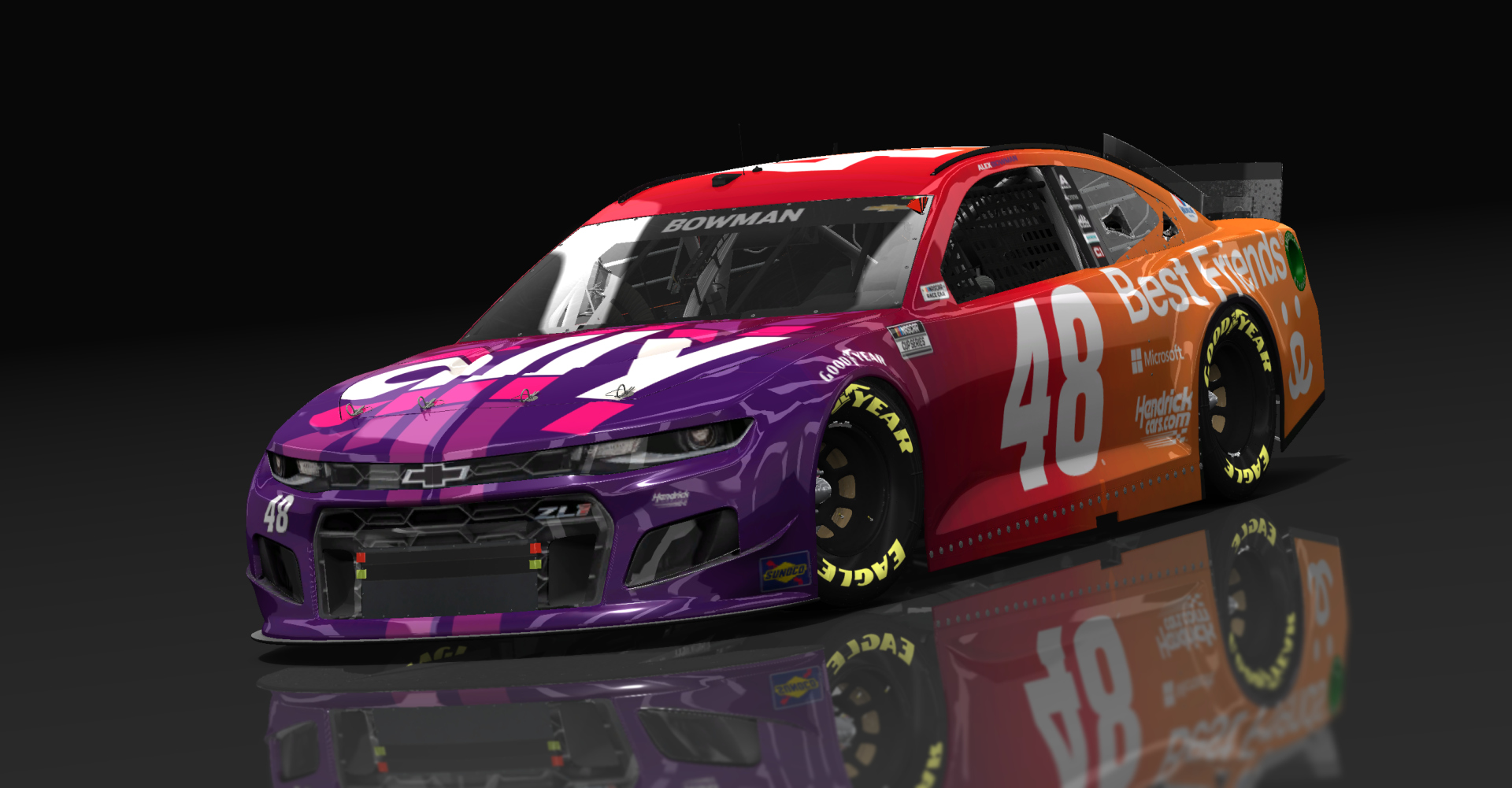 Chevrolet Camaro NASCAR '21, skin #48Alex_Bowman