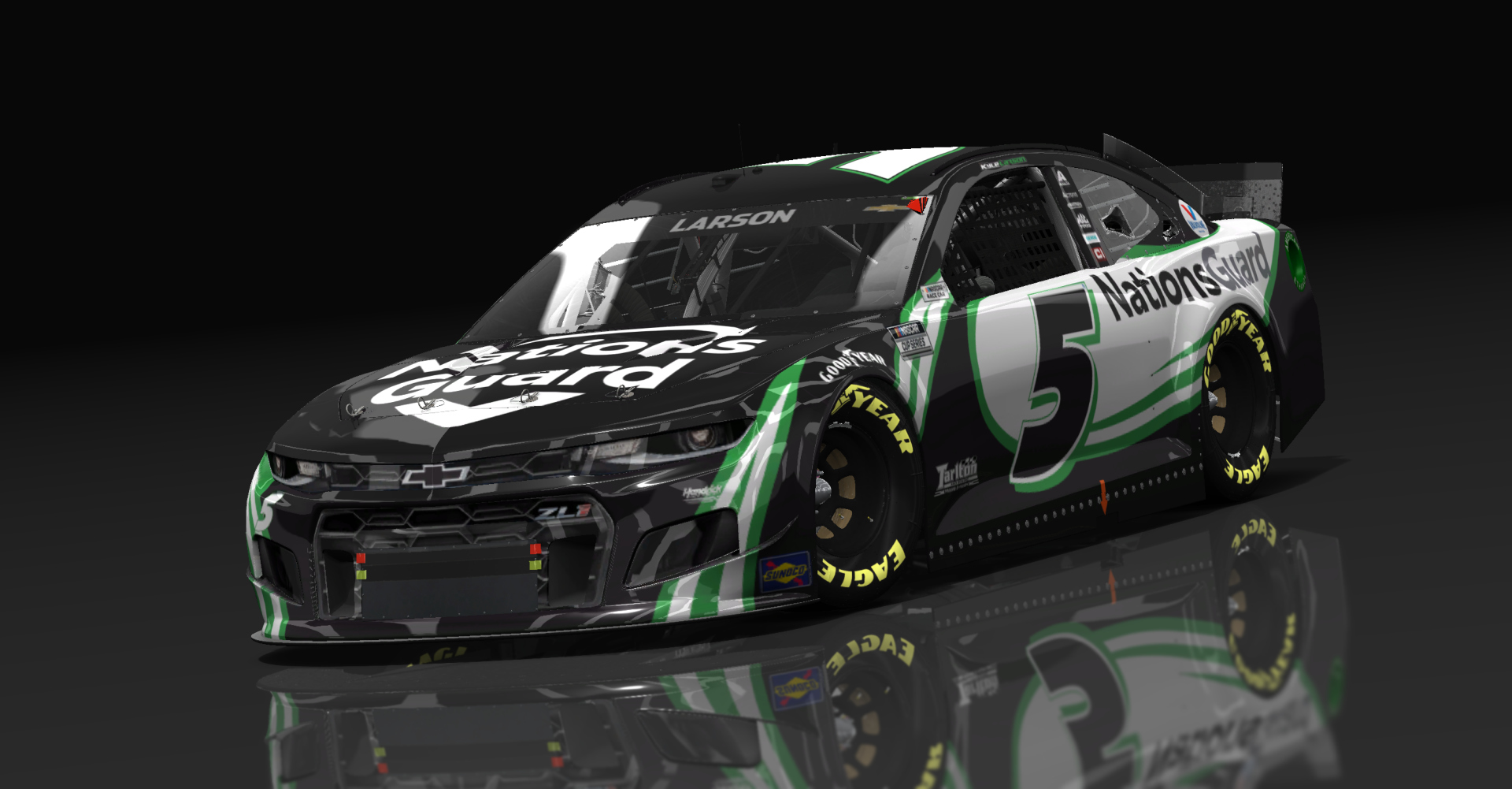 Chevrolet Camaro NASCAR '21, skin #5Kyle_Larson