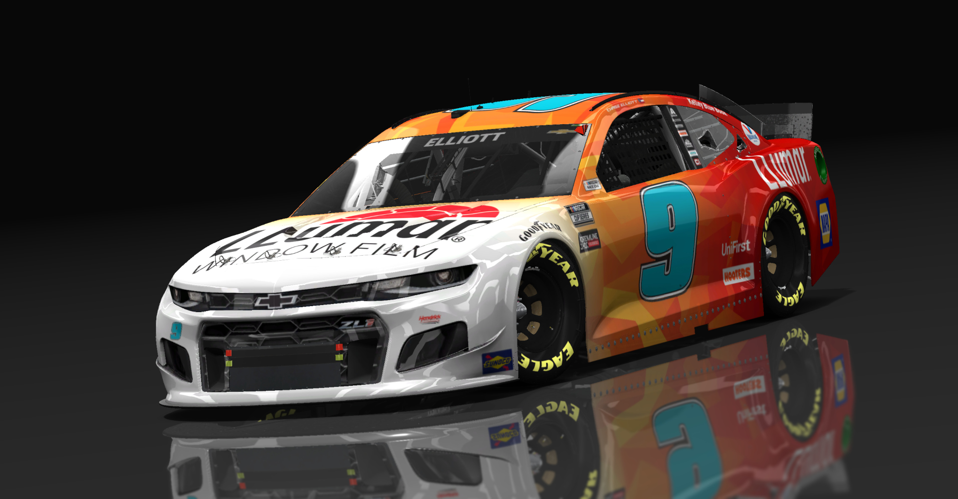 Chevrolet Camaro NASCAR '21, skin #9Bill_Elliot