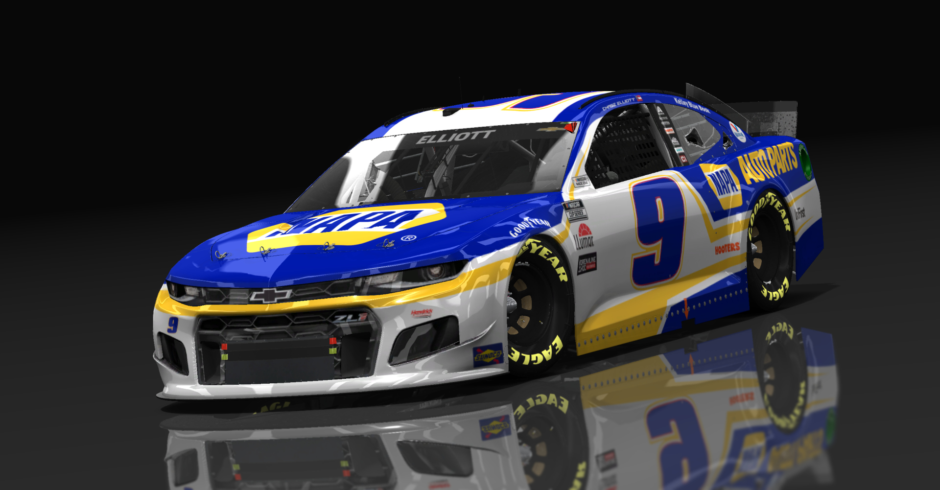 Chevrolet Camaro NASCAR '21, skin #9_Bill_Elliot