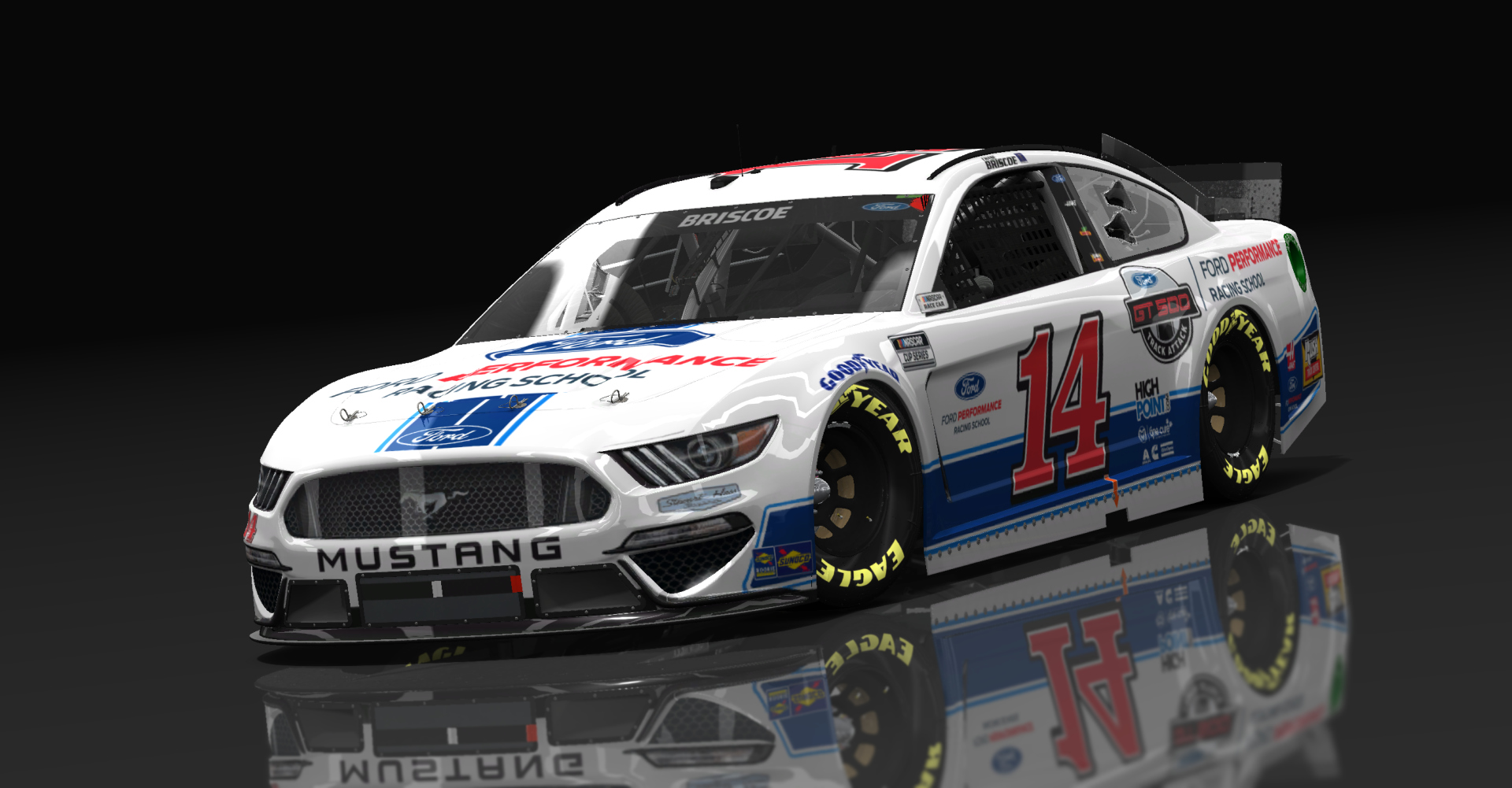 Ford Mustang NASCAR '21, skin #14Chase_Briscoe