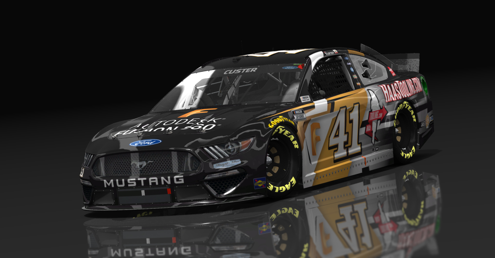 Ford Mustang NASCAR '21, skin #41Cole_Custer