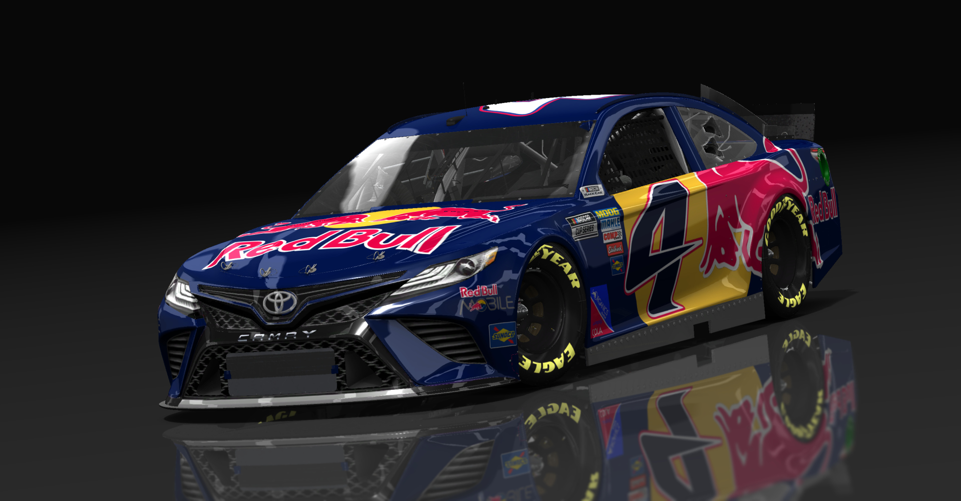 Toyota Camry NASCAR '21, skin #4_Red Bull