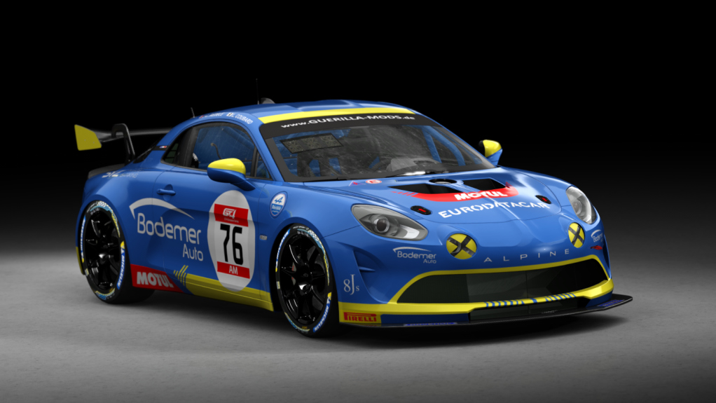 Alpine A110 GT4, skin rm_gt4_european_series_2019_redele_competition_76