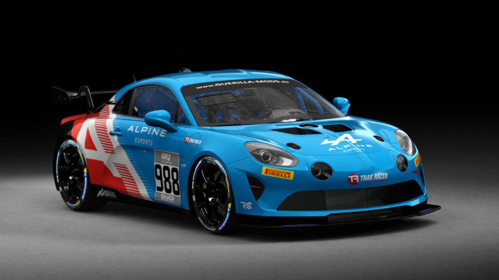 Alpine A110 GT4, skin rm_gt4_european_series_fictional_alpine_esports_series_988