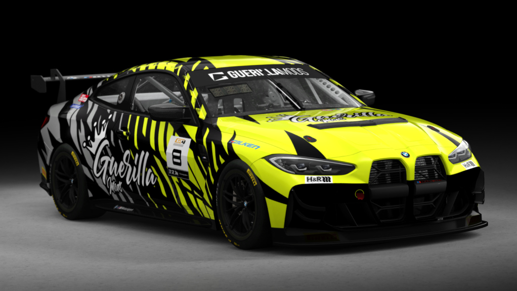 BMW M4 GT4 G82, skin 23_guerilla_racing