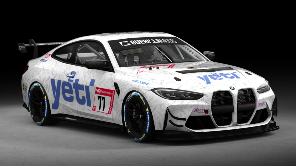 BMW M4 GT4 G82, skin 77_yeeti_motorsport