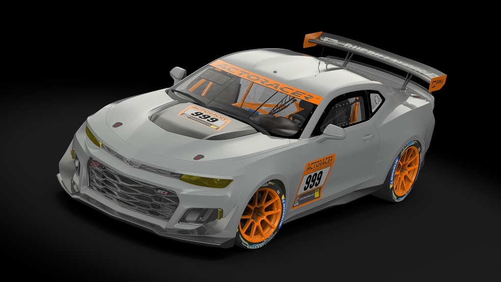 Chevrolet Camaro GT4.R, skin 24h template