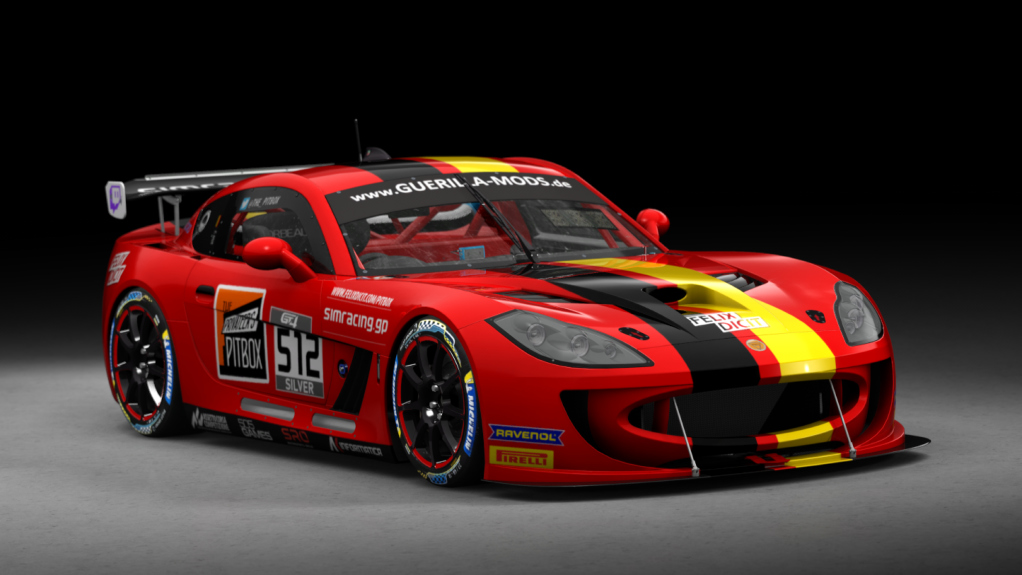 Ginetta G55 GT4, skin me_gt4_european_series_ttp_ginetta_HUE_512