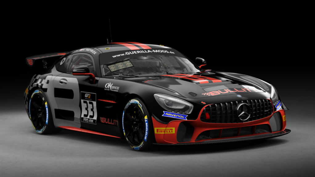 Mercedes AMG GT4, skin gt4_european_series_bullit_motorsports_33