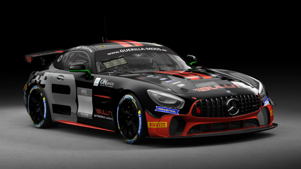 Mercedes AMG GT4, skin gt4_european_series_bullit_motorsports_66