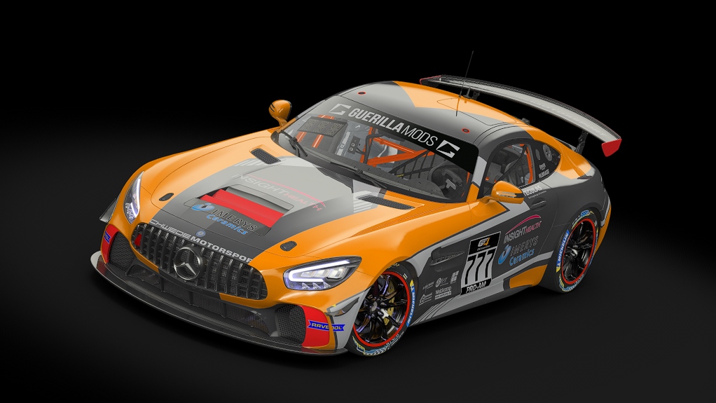 Mercedes AMG GT4 EVO, skin gt4_european_series_schwede_777