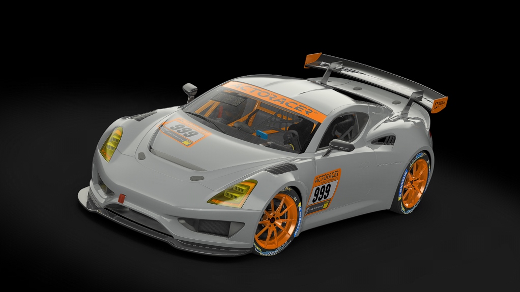 Saleen S1 GT4, skin 24h template