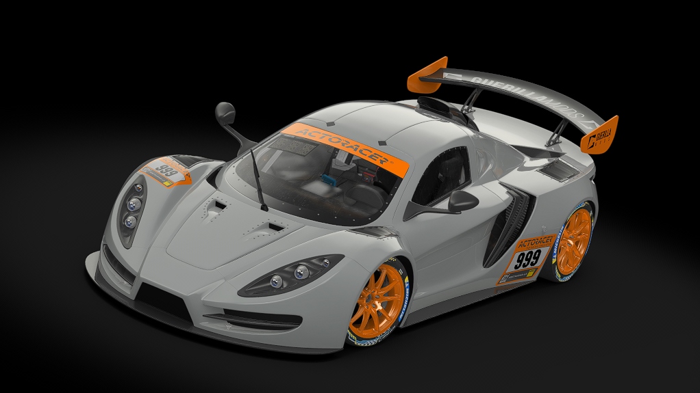 Sin R1 GT4, skin 24h template