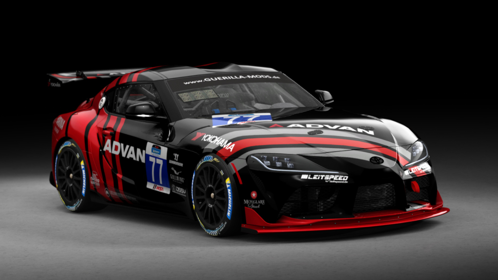 Toyota Supra GT4, skin Advan_Racing