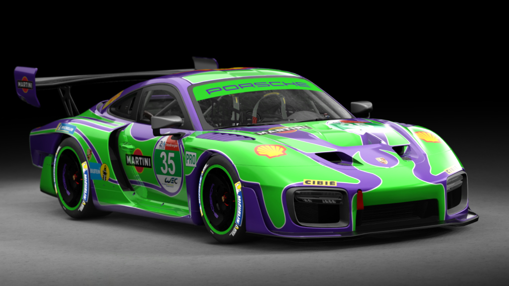 Porsche 935 GT2, skin 2022_Hippie_MartiniRossi_35