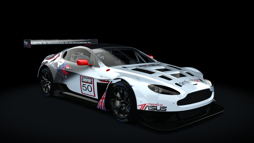 Aston Martin Vantage GT3, skin simsport_hayden