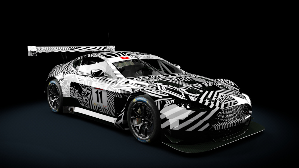 Aston Martin Vantage GT3, skin simsport_mattkeeber