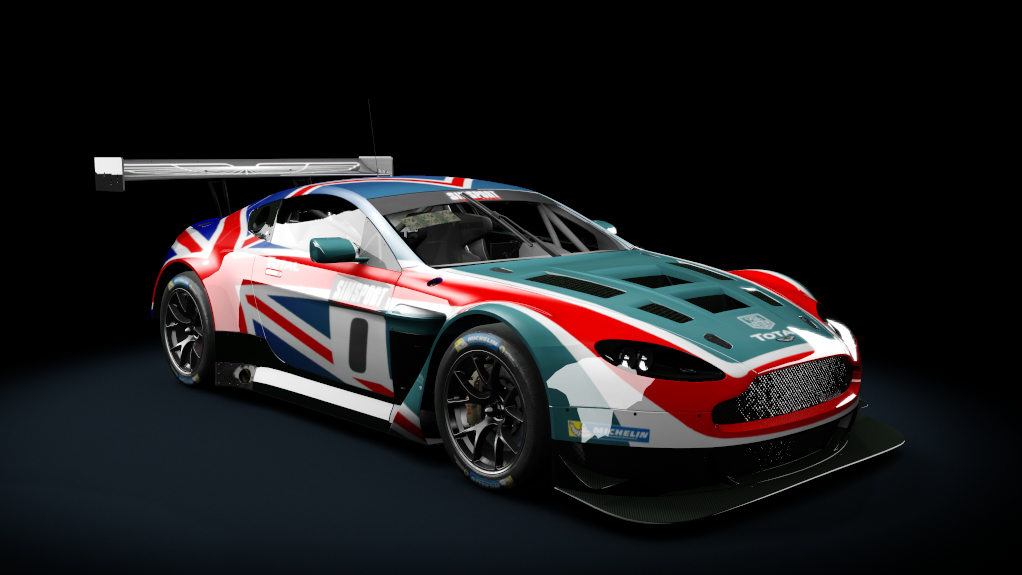 Aston Martin Vantage GT3, skin union