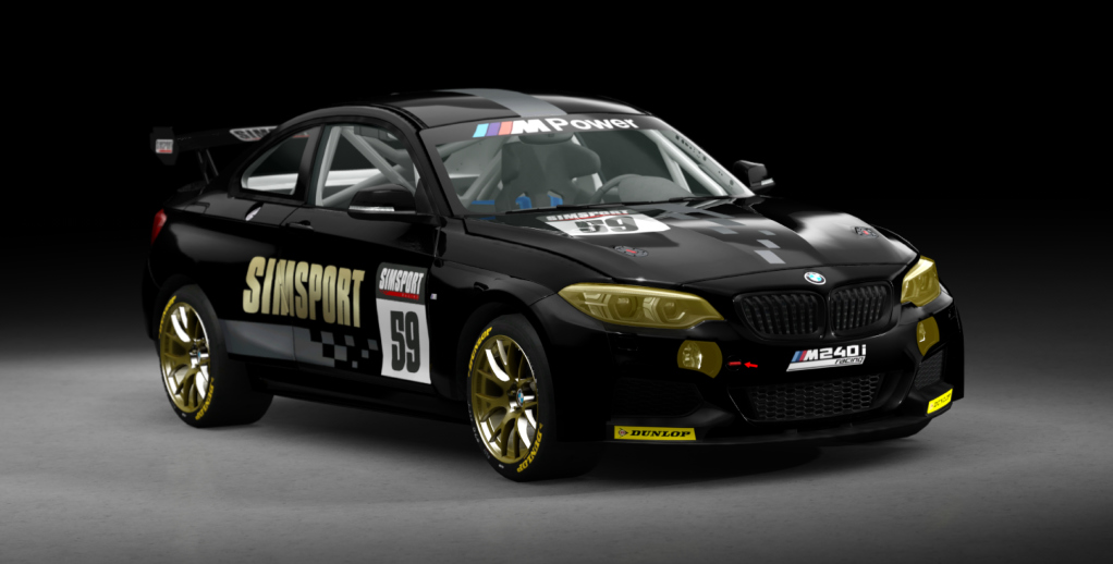 BMW M240i Cup, skin 59_simsport