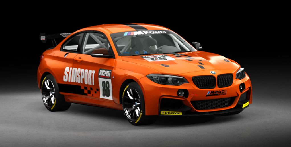 BMW M240i Cup, skin 88_simsport