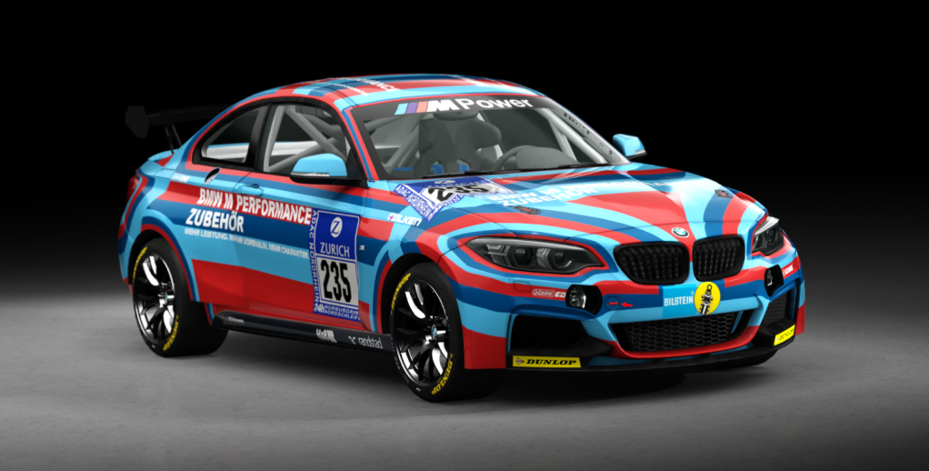 BMW M240i Cup, skin racing_235