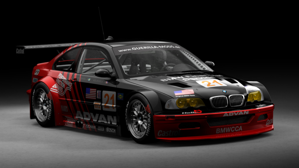 BMW M3 E46 GTR, skin 21_BMW_Team_PTG