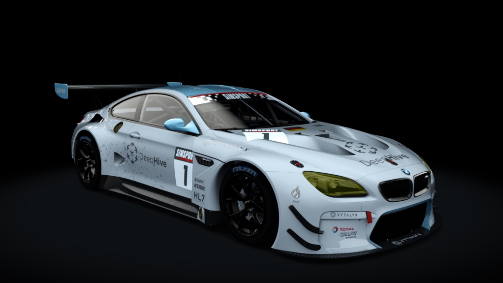 BMW M6 GT3 ACC, skin deep_hive