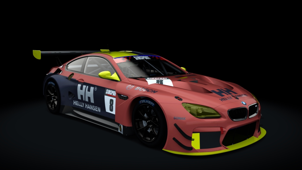 BMW M6 GT3 ACC, skin hally_hansen