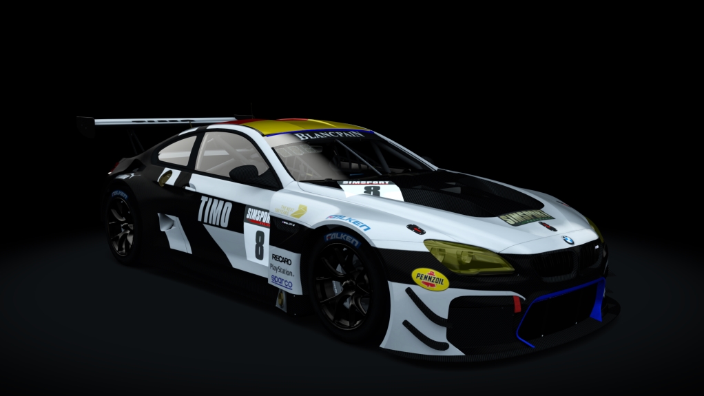 BMW M6 GT3 ACC, skin simport_hatmann