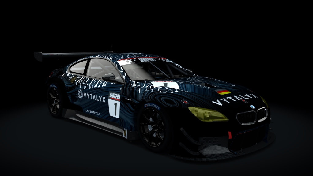 BMW M6 GT3 ACC, skin vytalyx