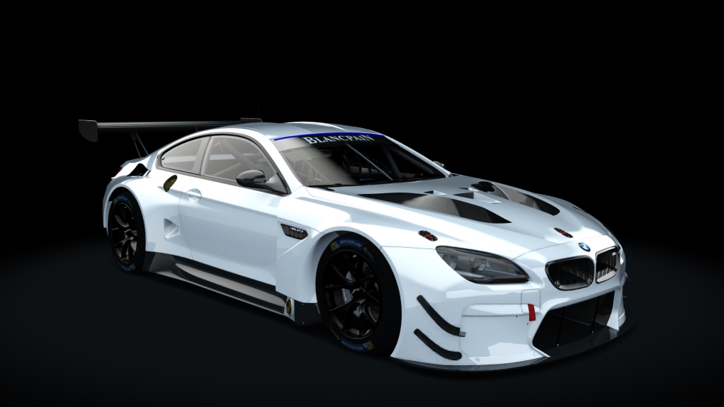 BMW M6 GT3 ACC, skin white