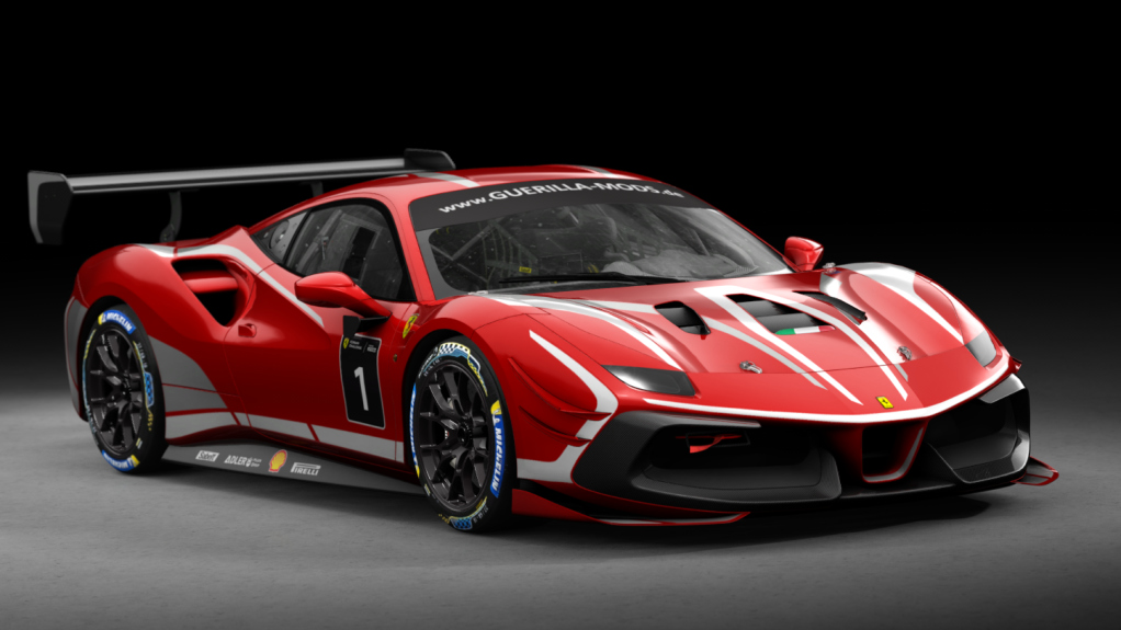 Ferrari 488 Challange EVO GT2, skin 1_scuderia