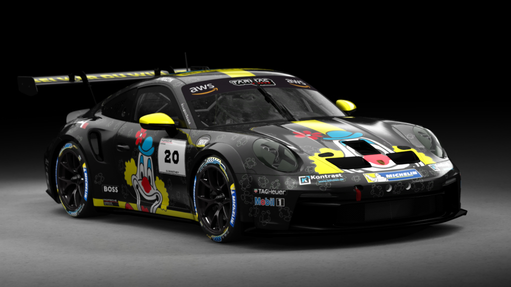 Porsche 911 GT3 Cup 992, skin 20_hp_racing