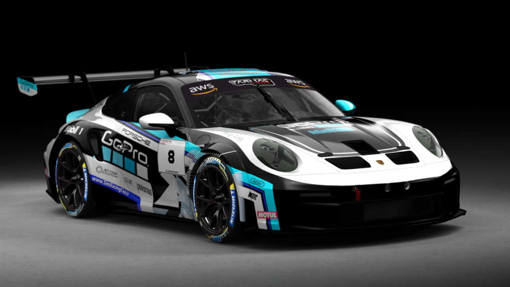 Porsche 911 GT3 Cup 992, skin 8_gopro