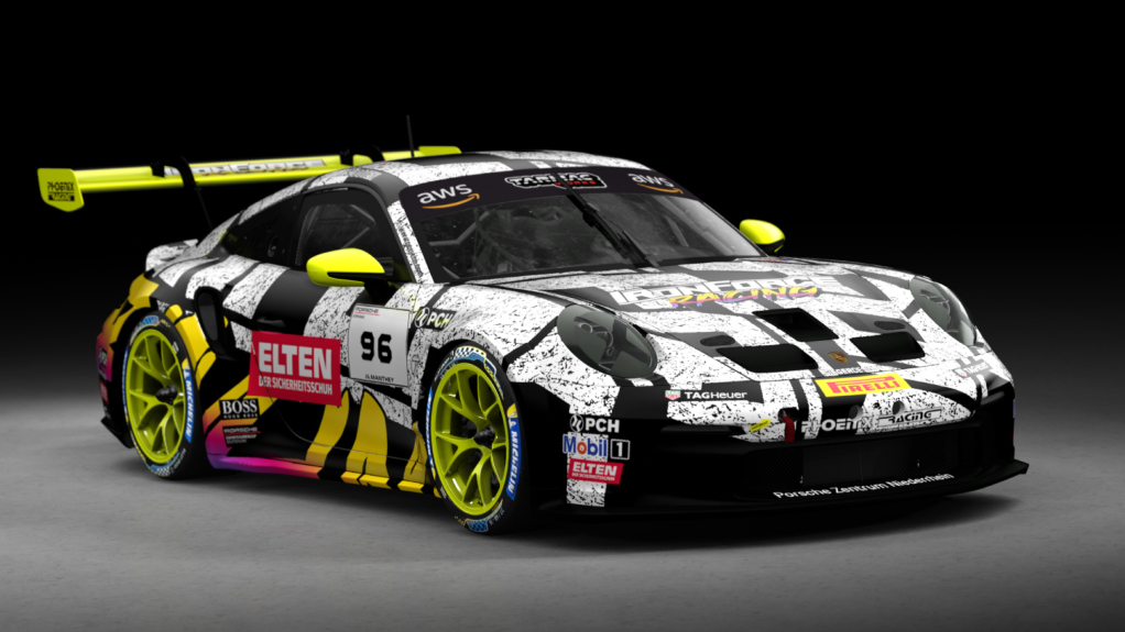 Porsche 911 GT3 Cup 992, skin 96_ironforce