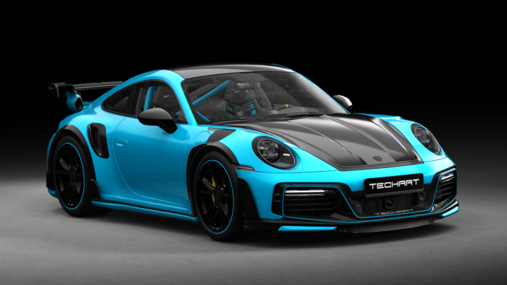 TECHART GTstreet R, skin rivera_blau