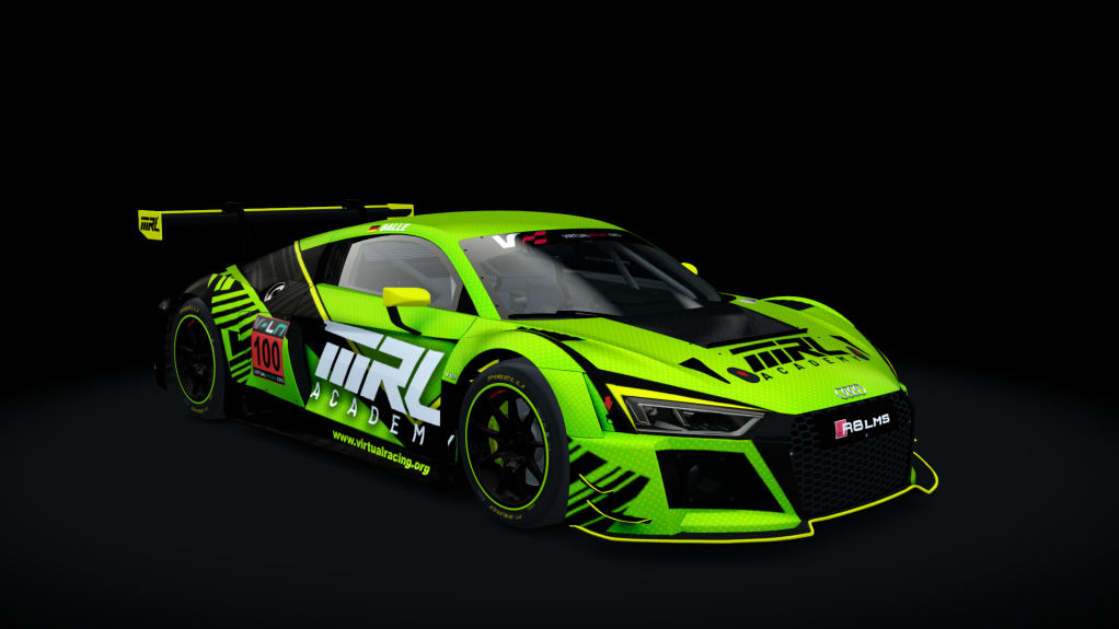 Audi R8 LMS 2016, skin VRLNIII_100_BG