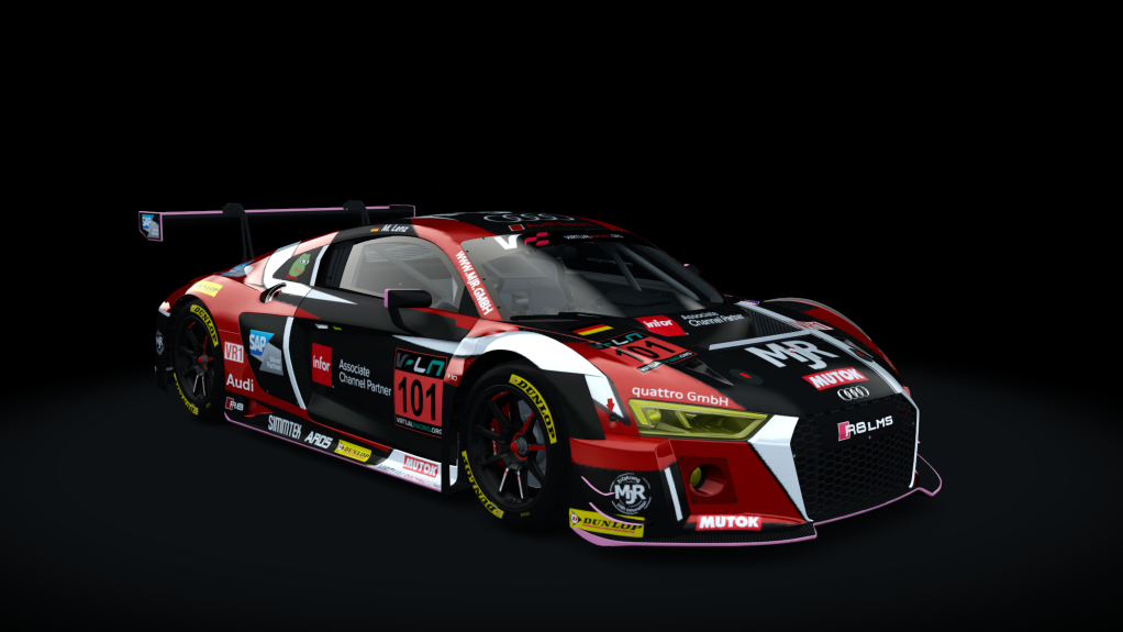 Audi R8 LMS 2016, skin VRLNIII_101_ML