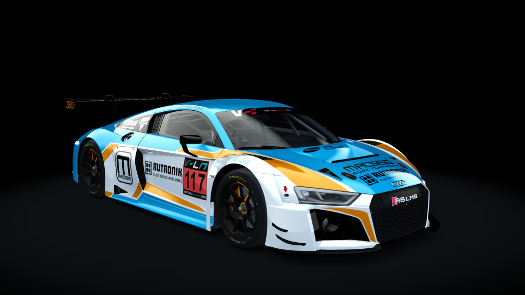 Audi R8 LMS 2016, skin VRLNIII_117_PP