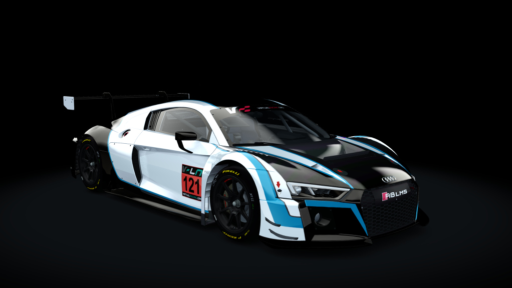 Audi R8 LMS 2016, skin VRLNIII_121_LB