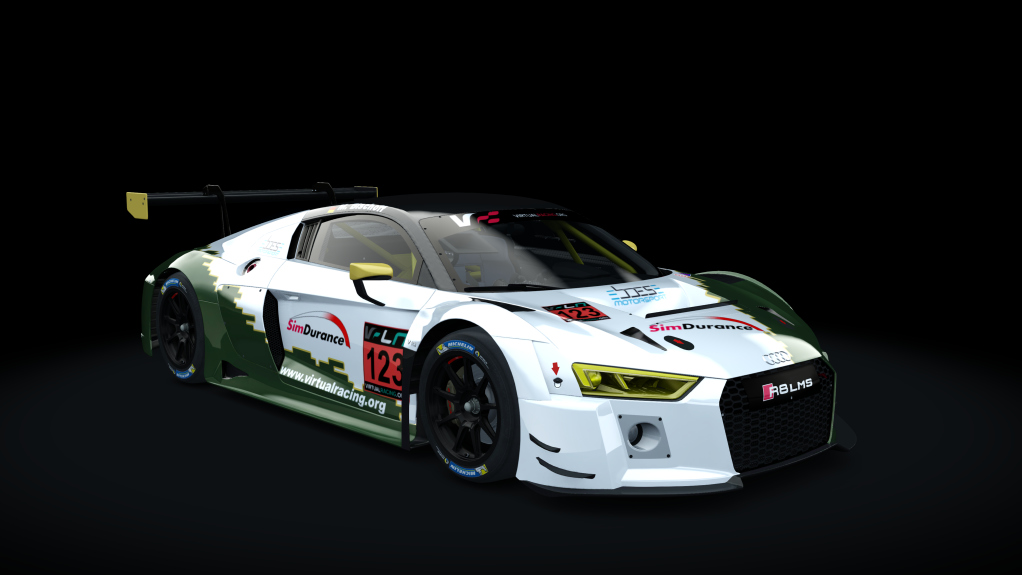 Audi R8 LMS 2016, skin VRLNIII_123_MB