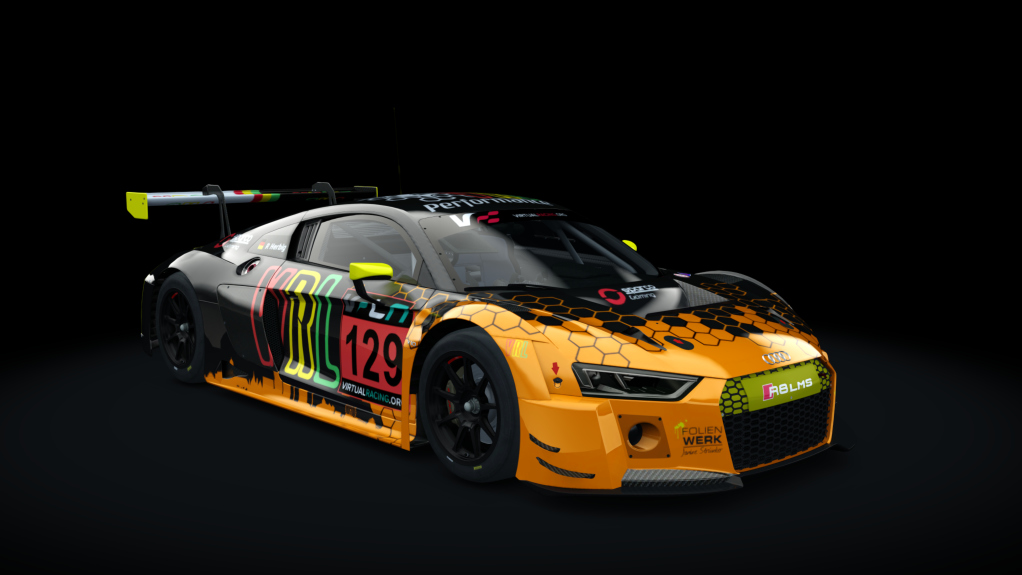 Audi R8 LMS 2016, skin VRLNIII_129_PH