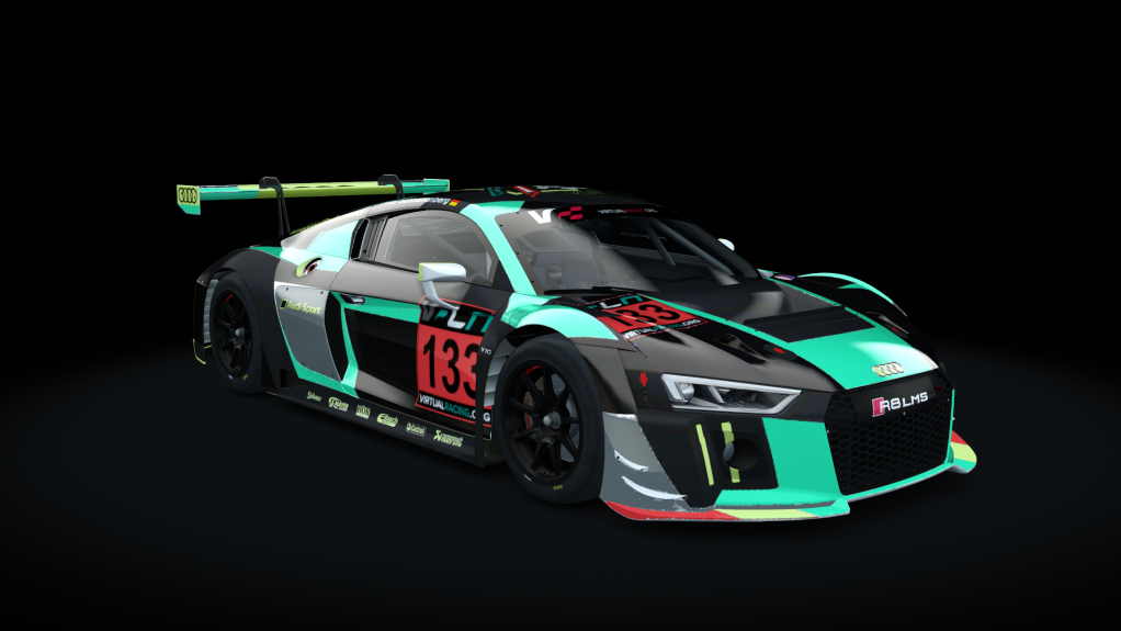 Audi R8 LMS 2016, skin VRLNIII_133_PS