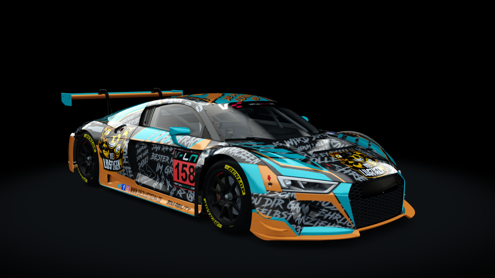 Audi R8 LMS 2016, skin VRLNIII_158_GW