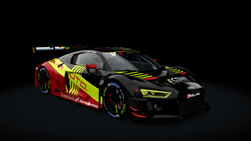 Audi R8 LMS 2016, skin VRLNIII_191_DZ