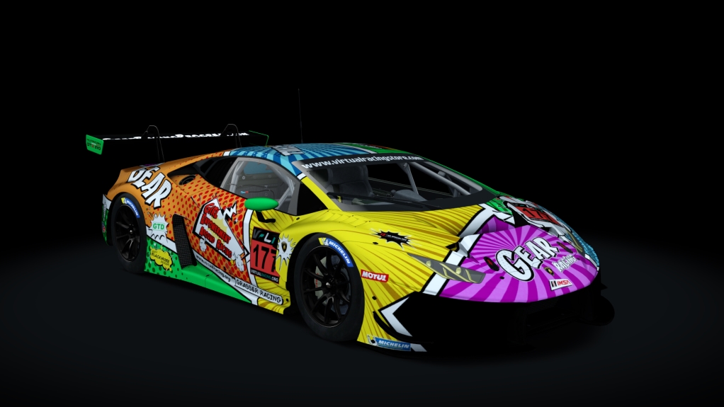 Lamborghini Huracan GT3, skin VRLNIII_177_GS